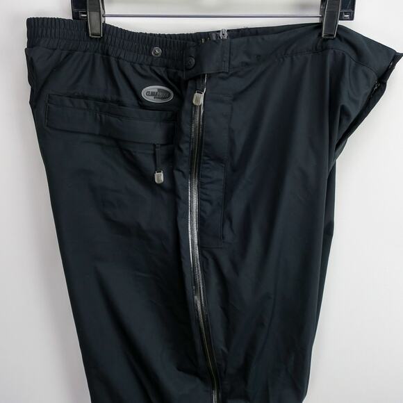 Adidas ClimaProof Storm Full Zip Rain Pants Men’s XL Black Athletic Training - Picture 4 of 12